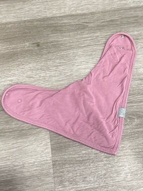 Kyte BABY Dusty Pink Bandana Bib with Snap Closures